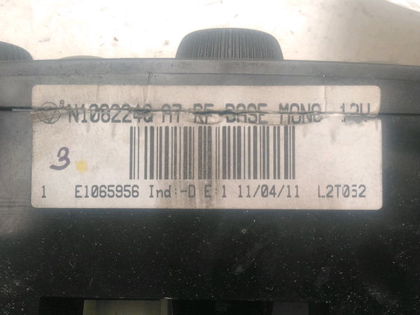 Commande de chauffage Peugeot 207-207 (WA_, WC_) 1.4 (2006-2013) 5 portes