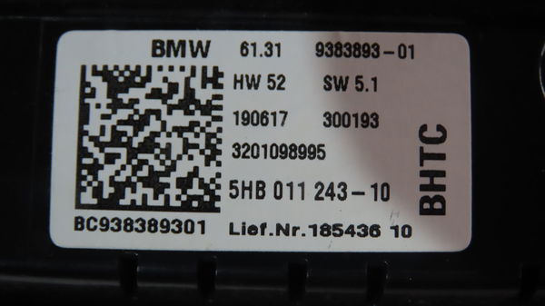 Commande de chauffage Mini MINI (F56) One (2014-2017)