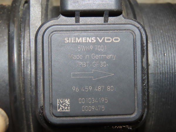 Debimetre air Peugeot 607 (9D, 9U) 2.7 hdi 24v (2004-2011)