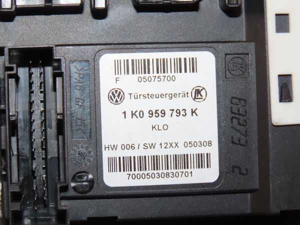 Mecanismemoteur leve-glace avg Volkswagen GOLF V (1K1) 1.9 tdi (2003-2008) 5 portes
