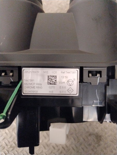 Commande de chauffage RENAULT TRAFIC 3  TRAFIC 3 LONG PHASE 1