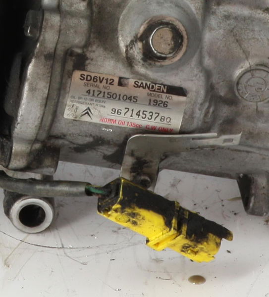 Compresseur air conditionne Peugeot 206 (2L_, 2M_) 1.4 i (2lkfwa, 2mkfwa) (2009-2013) 3 portes