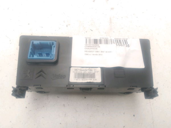 Commande de chauffage Peugeot 308 SW I (4E_, 4H_) 1.6 hdi (2009-2014)