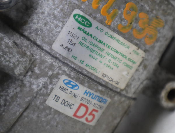Compresseur air conditionne Hyundai GETZ (TB) 1.4 i (2005-2010)