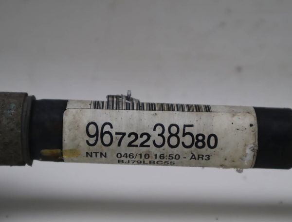 Transmission avant gauche Citroën C3 II (SC_) 1.4 hdi 70 (sc8hzc, sc8hr0, sc8hp4) (2009) 5 portes