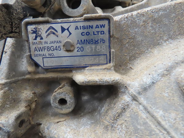 Boîte à vitesse automatique Citroën C5 AIRCROSS (A_) 2.0 bluehdi 180 (ajehzr) (2018)