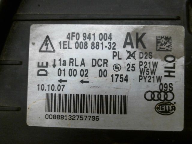 Phare droit Audi A6 C6 Avant (4F5) 3.0 tdi quattro (2006-2008)