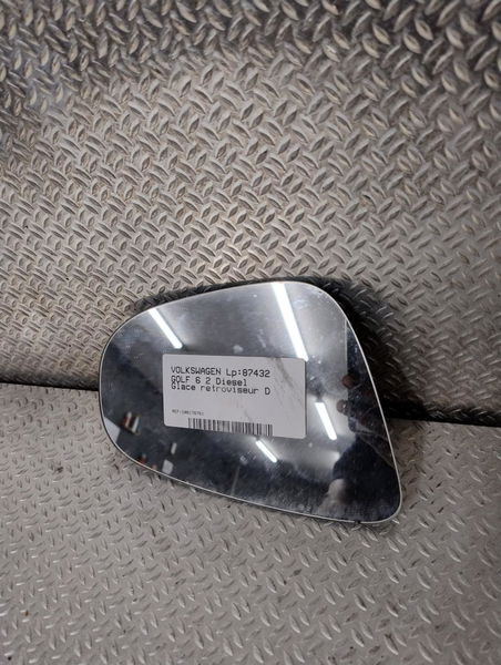 Glace  retroviseur exterieur droit Volkswagen GOLF VI (5K1) 2.0 tdi (2008-2013) 5 portes