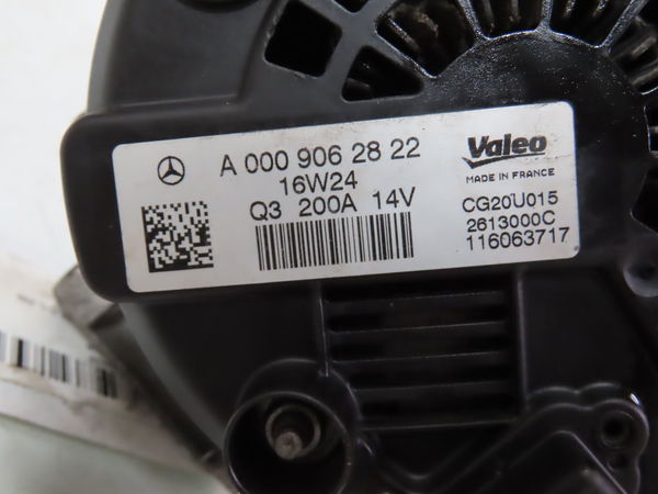 Alternateur Mercedes-benz CLASSE C (W205) C 200 d (205.007) (2015-2018)