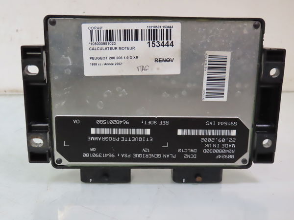 Calculateur moteur Peugeot 206 Van 1.9 d (1999-2007)