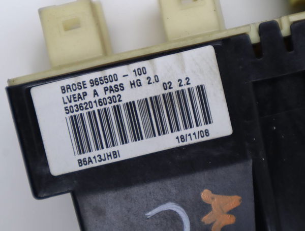 Mecanisme  moteur lève-glace avant droit Peugeot 807 (EB_) 2.0 hdi (2009) 5 portes