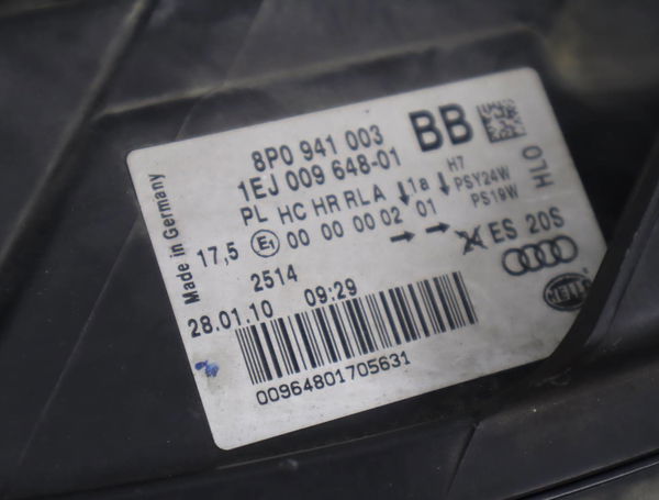 Phare gauche Audi A3 Sportback (8PA) 1.6 tdi (2009-2013)