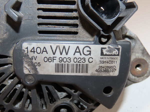 Alternateur Audi A3 Sportback (8PA) 2.0 tdi 16v (2004-2013) 5 portes