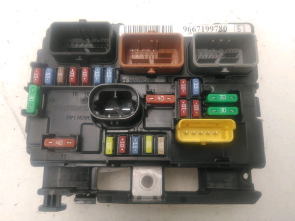 Bsm (boitier servitude moteur) Peugeot 207-207 (WA_, WC_) 1.4 hdi (2006-2015) 5 portes
