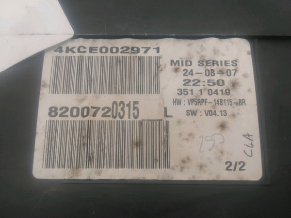 Bloc compteurs Renault MEGANE II Break (KM0-1_) 1.9 dci (2005-2009)