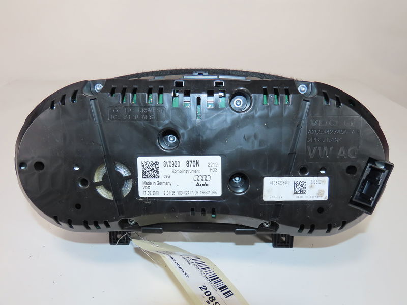 Bloc compteurs Audi A3 (8V1, 8VK) S3 quattro (2013-2014)