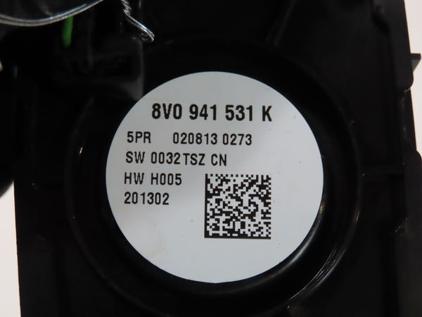 Interrupteur commande de phares Audi A3 (8V1, 8VK) S3 quattro (2013-2014)