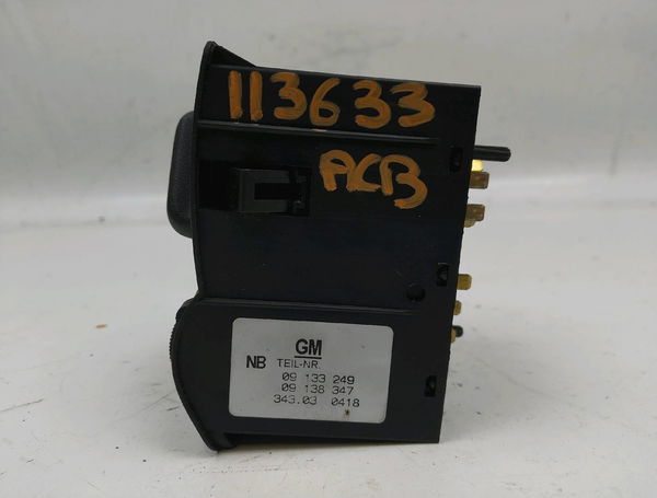 Commande eclairage Opel ZAFIRA A Monospace (T98) 2.2 dti 16v (f75) (2002-2005) 5 portes