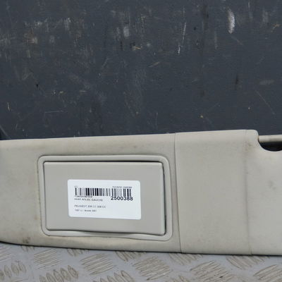 Pare-soleil gauche Peugeot 206 CC (2D) 1.6 16v (2dnfuf, 2dnfur) (2000-2007) 2 portes