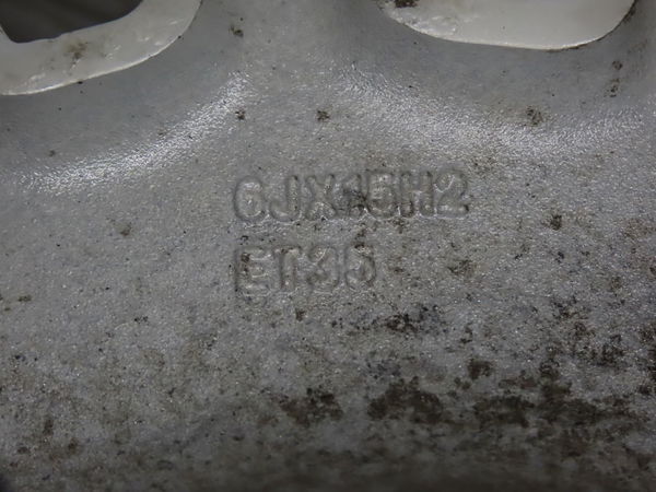 Jante aluminium 4 Fiat 500 (312_) 1.2 (312axa1a) (2007) 3 portes