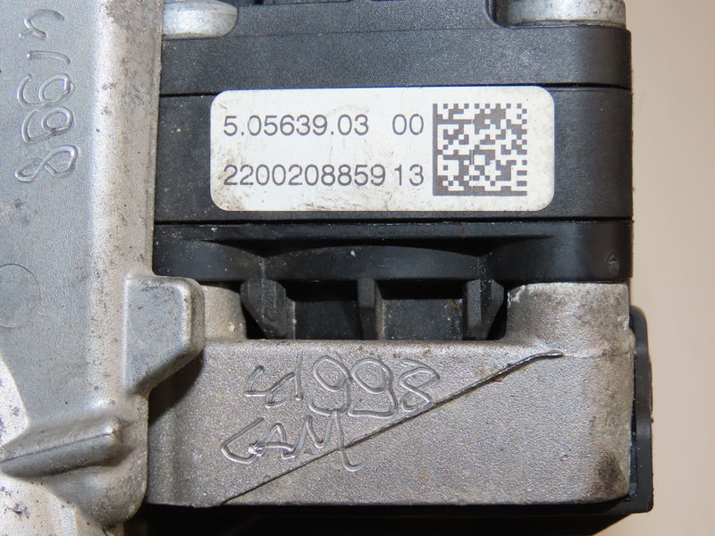 Vanne egr Citroën BERLINGO MULTISPACE (B9) 1.6 hdi 90 (2010)