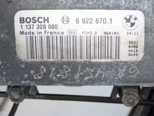 Ventilateur de refroidissement Bmw 3 (E46) 320 i (1998-2000)
