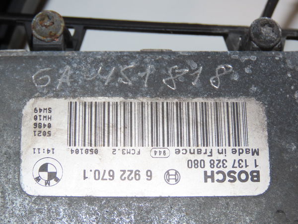 Ventilateur de refroidissement Bmw 3 (E46) 320 i (1998-2000)