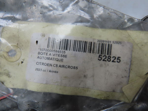 Boîte à vitesse automatique Citroën C5 AIRCROSS (A_) 1.5 bluehdi 130 (acyhzj, acyhzr) (2018)