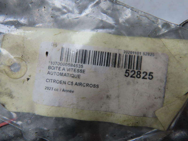 Boîte à vitesse automatique Citroën C5 AIRCROSS (A_) 1.5 bluehdi 130 (acyhzj, acyhzr) (2018)