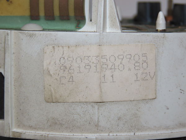 Compteur Peugeot 306 3-5 portes (7A, 7C, N3, N5) 1.9 d (1994-2001)