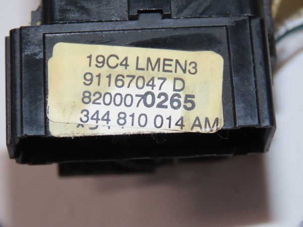 Commande eclairage Renault TRAFIC II Camionnette (FL) 1.9 dci 100 (fl0c) (2001-2006)