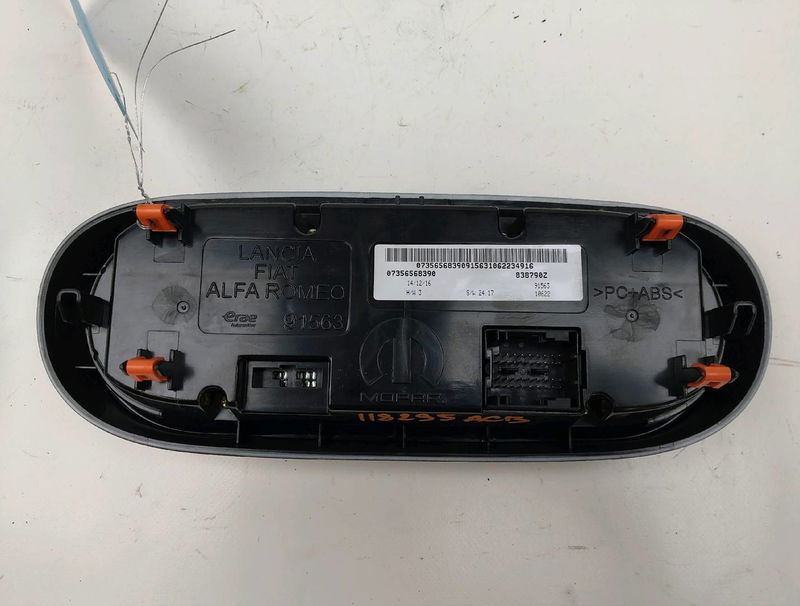Commande de chauffage Fiat 500X (334_) 1.4 (334axc1b, 334axc11) (2014)