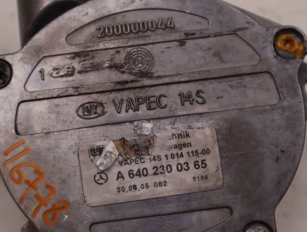 Pompe a vide Smart FORFOUR (454) 1.5 cdi (454.001) (2004-2006)