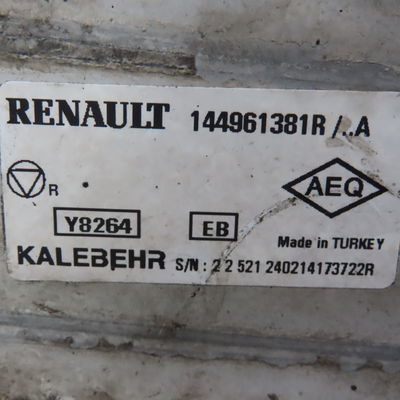 Echangeur air Renault CLIO IV (BH_) 1.5 dci 90 (2012) 5 portes