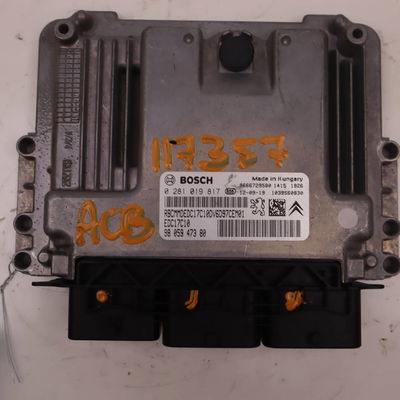 Calculateur moteur Citroën BERLINGO Camionnette-Monospace (B9) 1.6 hdi - bluehdi 75 (2010) 4 portes