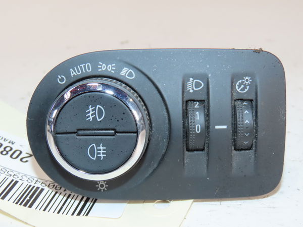 Interrupteur commande de phares Opel MERIVA B Monospace (S10) 1.7 cdti (75) (2010-2017)