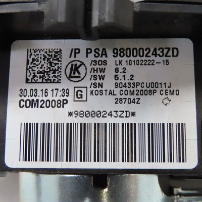 Bloc commodos Peugeot 508 SW I (8E_) 2.0 hdi rxh hybrid4 (2010-2018)