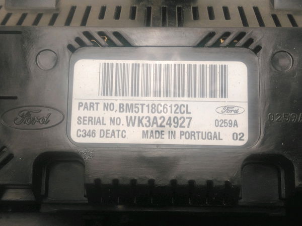 Commande de chauffage Ford FOCUS III 1.6 ti (2010-2018)