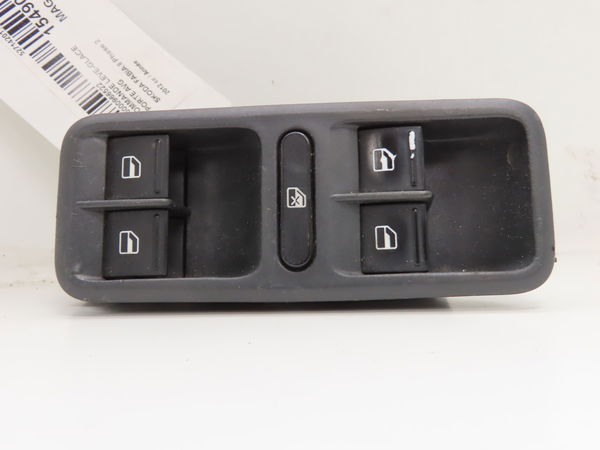 Commande lève-glace porte avant gauche Skoda FABIA II (542) 1.6 tdi (2010-2014)