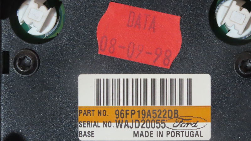 Commande de chauffage Ford FIESTA IV (JA_, JB_) 1.25 i 16v (1995-2002) 5 portes
