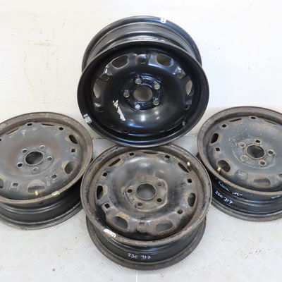 Jante tole 4 Skoda FABIA II (542) 1.2 (2006-2014) 5 portes