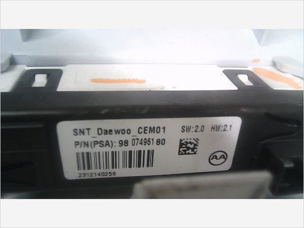 Plafonnier Peugeot 308 II (LB_, LP_, LW_, LH_, L3_) 1.6 bluehdi 120 (2013-2021)
