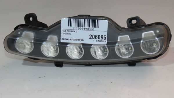 Feu position droit Citroën DS3 (SA_) 1.6 hdi 90 (2009-2015) 3 portes