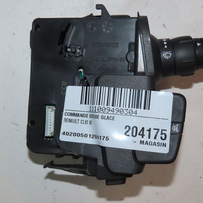 Commande essuie glace Renault CLIO III Grandtour (KR0-1_) 1.5 dci (2010-2012)