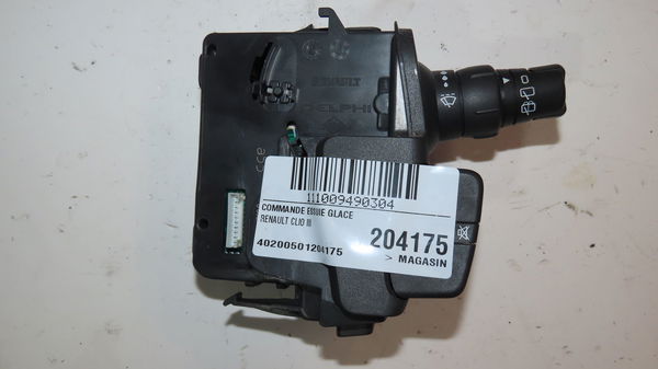 Commande essuie glace Renault CLIO III Grandtour (KR0-1_) 1.5 dci (2010-2012)