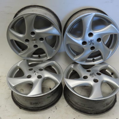 Jante aluminium 4 Peugeot 206 SW (2E-K) 1.6 16v (2002)