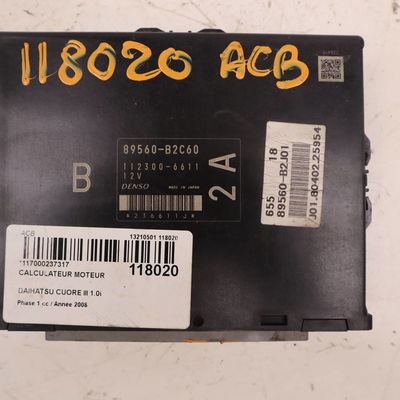 Calculateur moteur Daihatsu CUORE VII (L275_, L285_, L276_) 1.0 (2007)