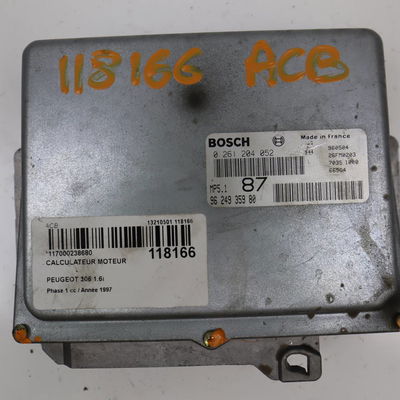 Calculateur moteur Peugeot 306 3-5 portes (7A, 7C, N3, N5) 1.6 (1993-2000)