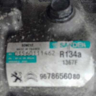 Compresseur air conditionne Peugeot 208 I (CA_, CC_) 1.6 hdi (2012)