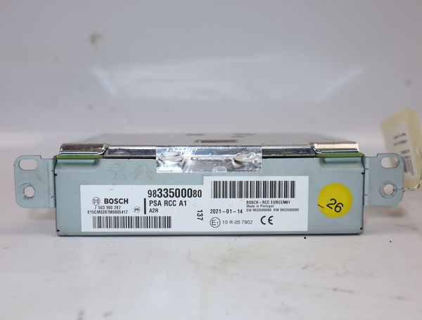 Autoradio Citroën C3 III (SX) 1.2 puretech 82 (2018) 5 portes